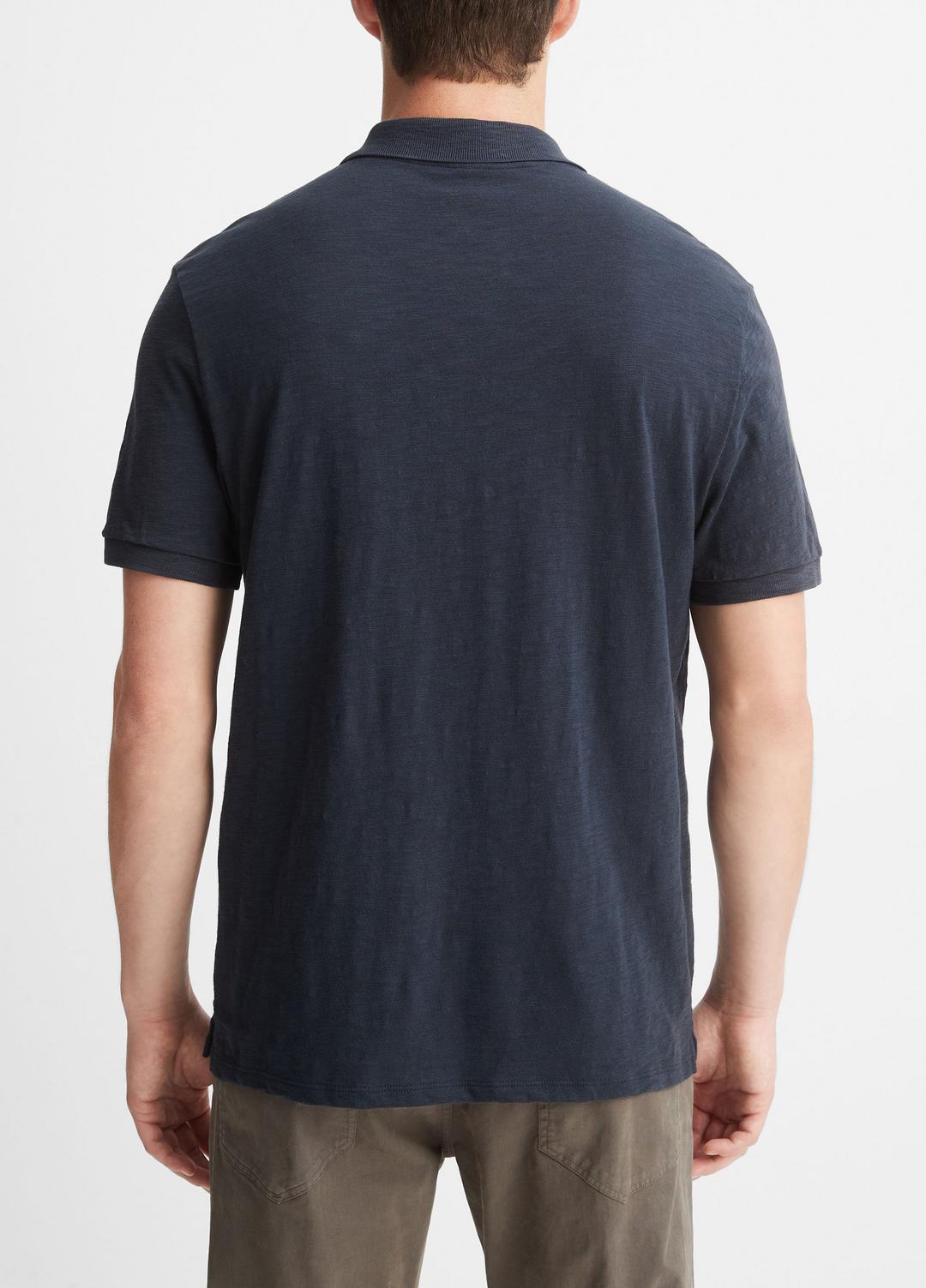 Classic Slub Polo Shirt in Henleys & Polos | Vince sale