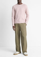 Space-Dye Cotton-Blend Long-Sleeve T-Shirt in Long Sleeve | Vince outlet