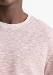 Space-Dye Cotton-Blend Long-Sleeve T-Shirt in Long Sleeve | Vince outlet