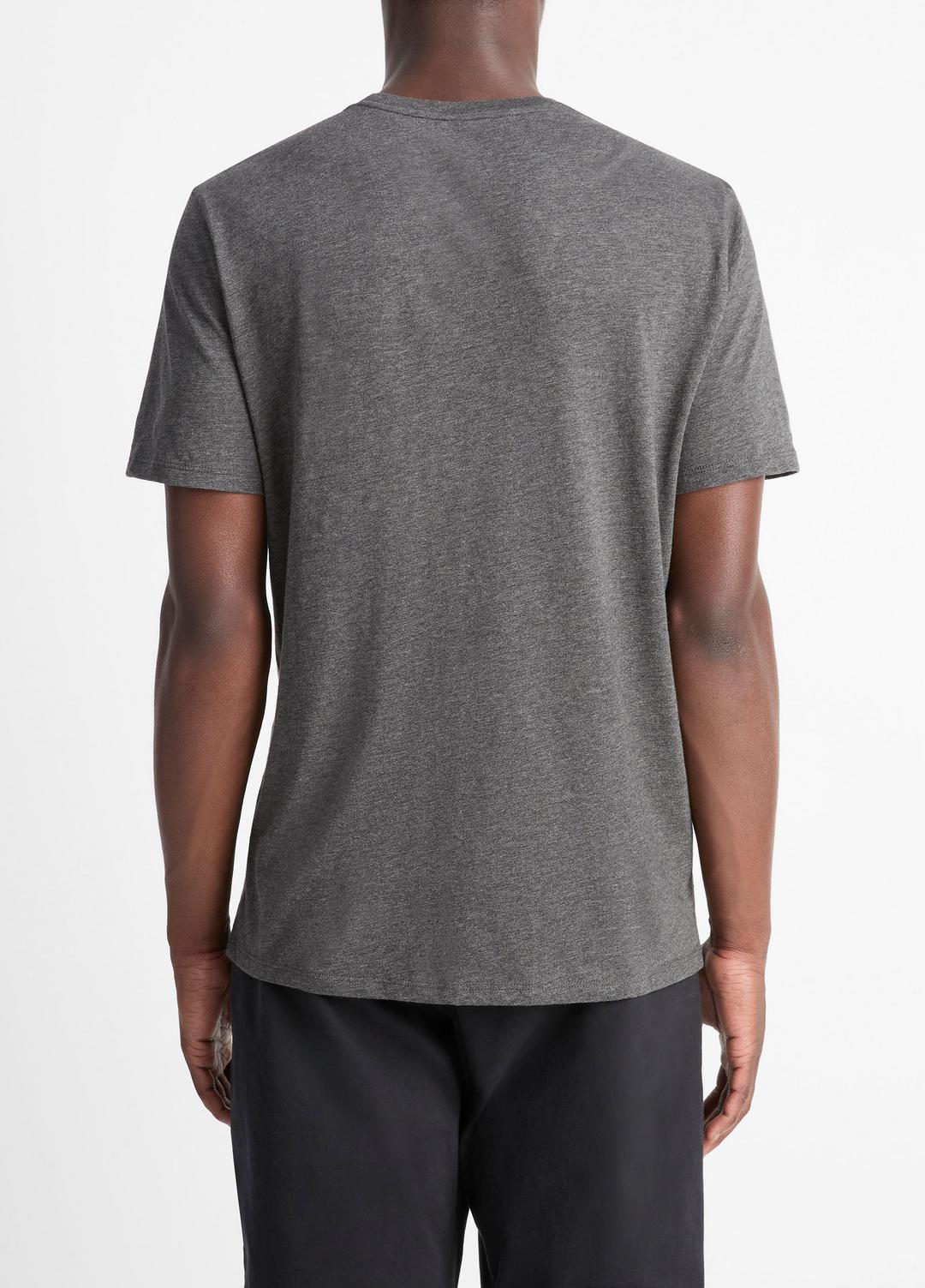 Pima Cotton Crew Neck T-Shirt in Short Sleeve | Vince on sale