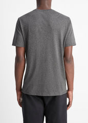 Pima Cotton Crew Neck T-Shirt in Short Sleeve | Vince on sale