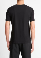 Pima Cotton Crew Neck T-Shirt in Short Sleeve | Vince discount