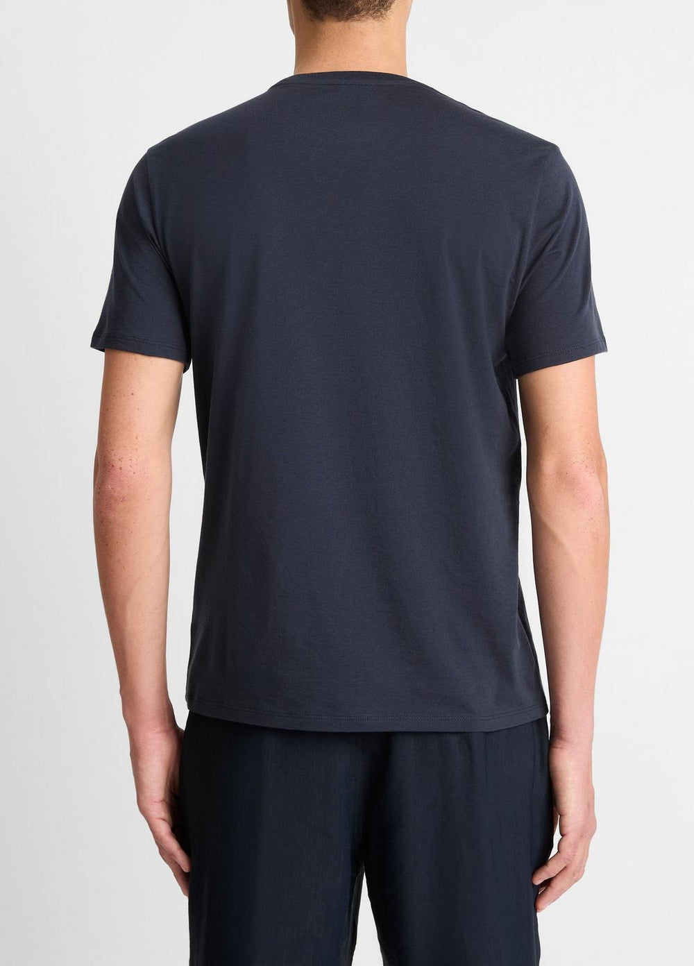 Pima Cotton Crew Neck T-Shirt in Short Sleeve | Vince near me