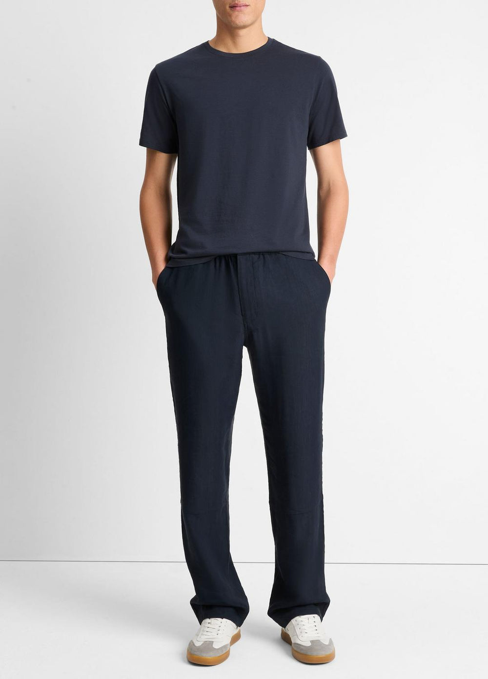 Pima Cotton Crew Neck T-Shirt in Short Sleeve | Vince near me