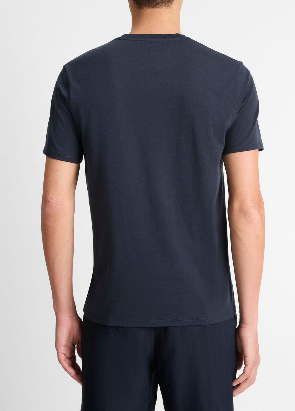 Pima Cotton V-Neck T-Shirt in Short Sleeve | Vince outlet