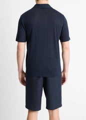 Linen Polo Shirt in Henleys & Polos | Vince for sale