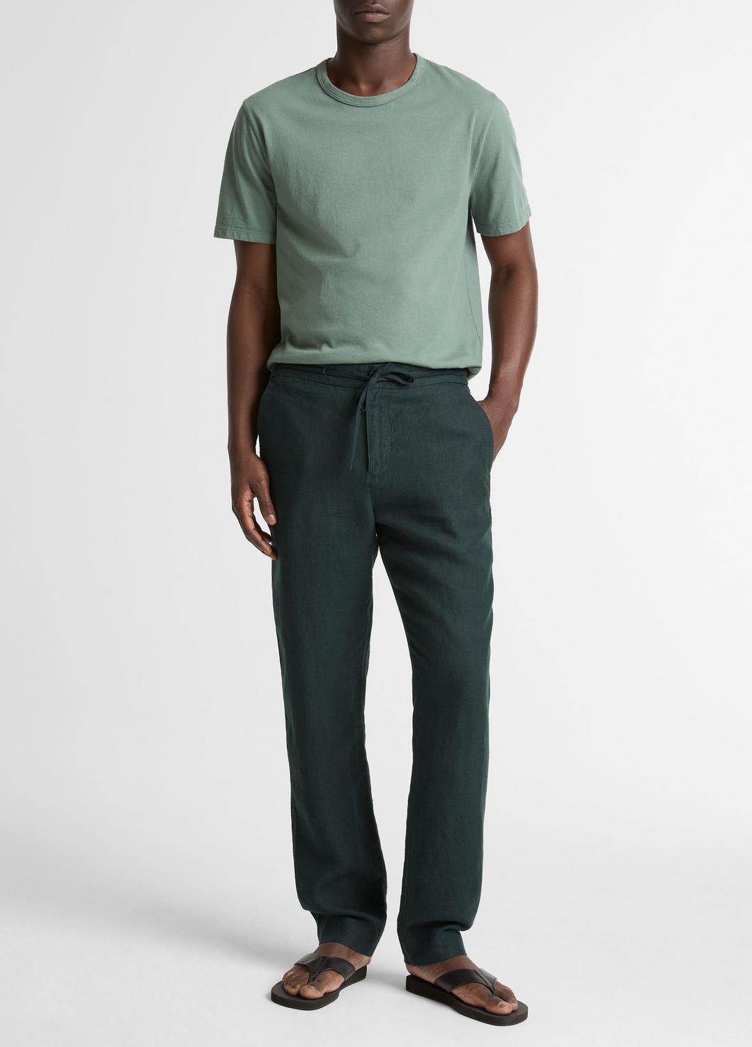 Garment Dye Cotton T-Shirt in Short Sleeve | Vince discount
