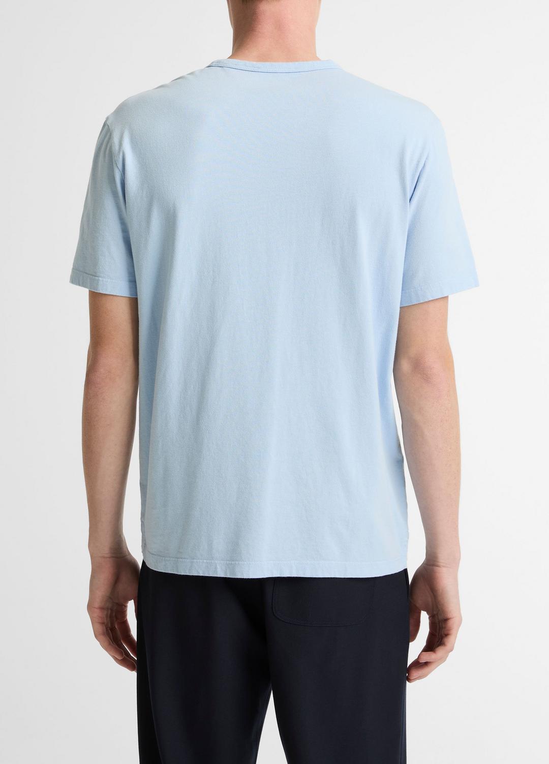 Garment Dye Cotton T-Shirt in Short Sleeve | Vince near me