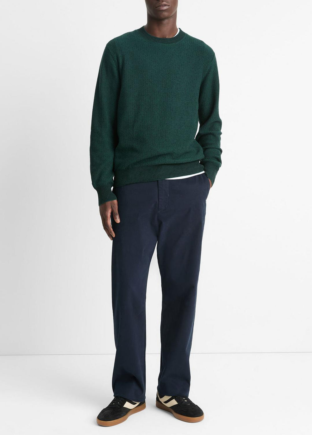 Louie Relaxed Stretch-Cotton Pant in Trousers | Vince for sale