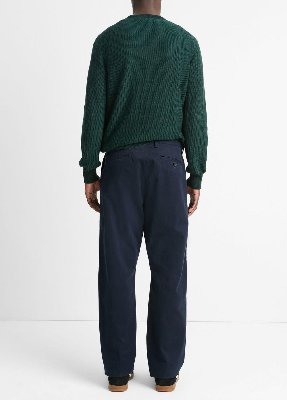Louie Relaxed Stretch-Cotton Pant in Trousers | Vince for sale