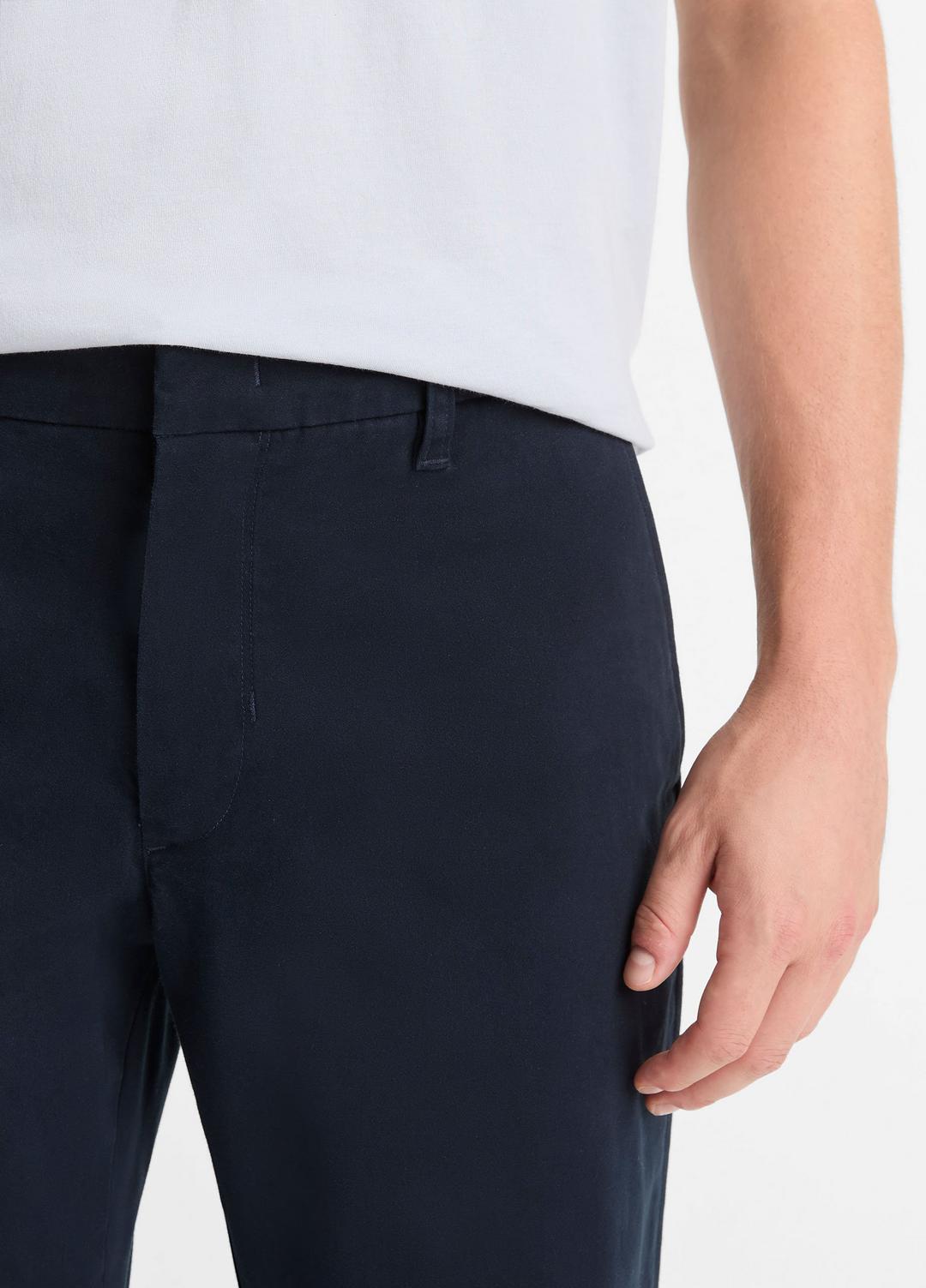 Dylan Slim Cotton Chino Pant in Trousers | Vince US