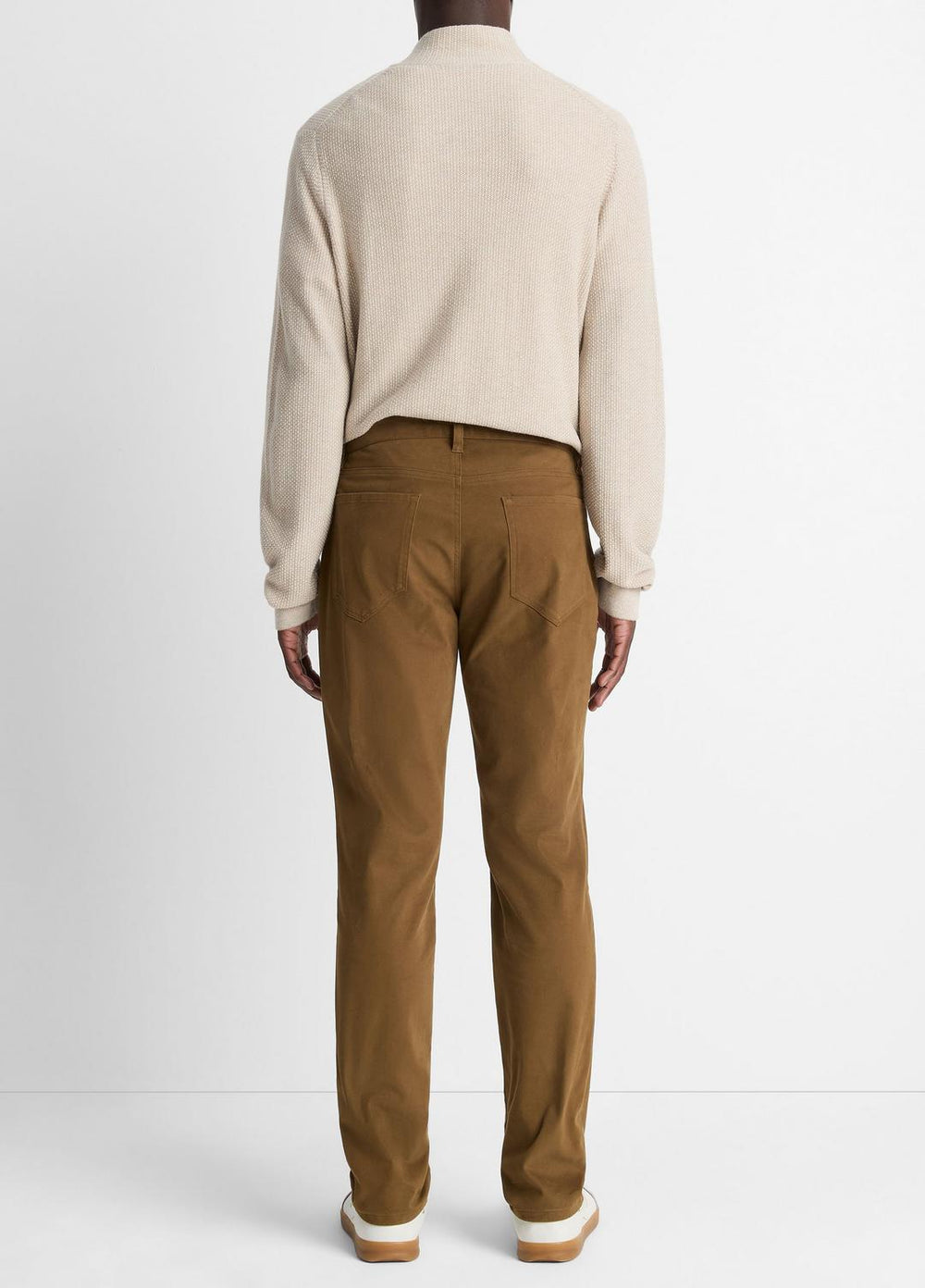 Dylan Slim 5-Pocket Peached Stretch-Cotton Pant in Trousers | Vince discount