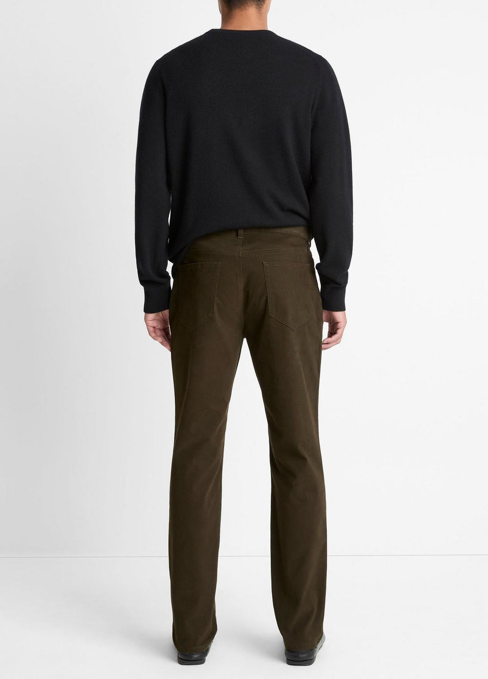 Dylan Slim 5-Pocket Peached Stretch-Cotton Pant in Trousers | Vince near me