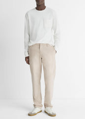 Dylan Slim Cotton Chino Pant in Trousers | Vince for sale