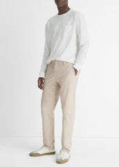 Dylan Slim Cotton Chino Pant in Trousers | Vince for sale