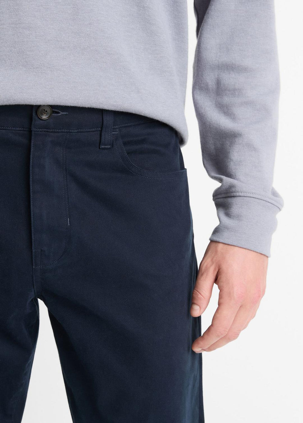 Dylan Slim 5-Pocket Peached Stretch-Cotton Pant in Trousers | Vince outlet