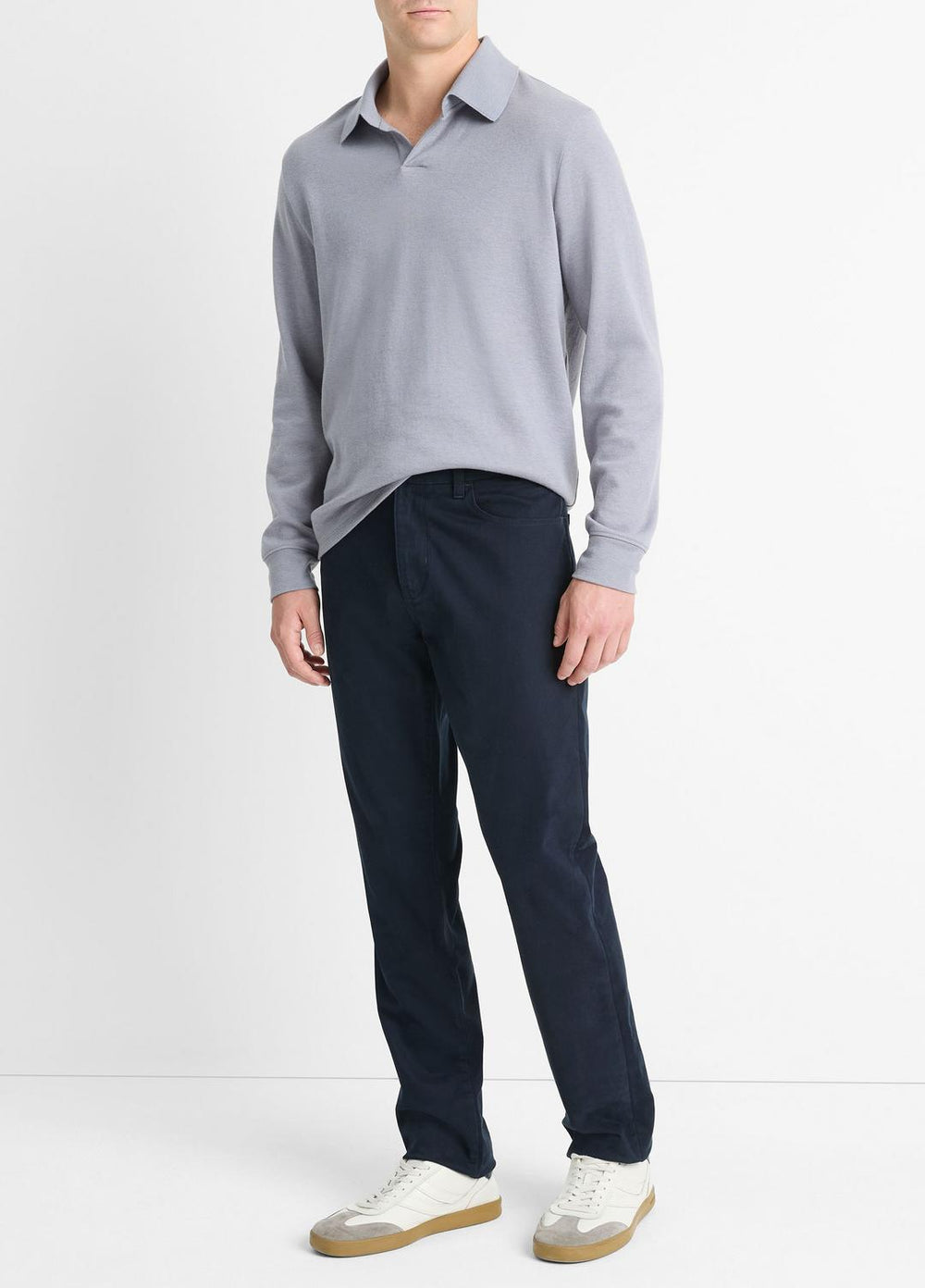 Dylan Slim 5-Pocket Peached Stretch-Cotton Pant in Trousers | Vince outlet