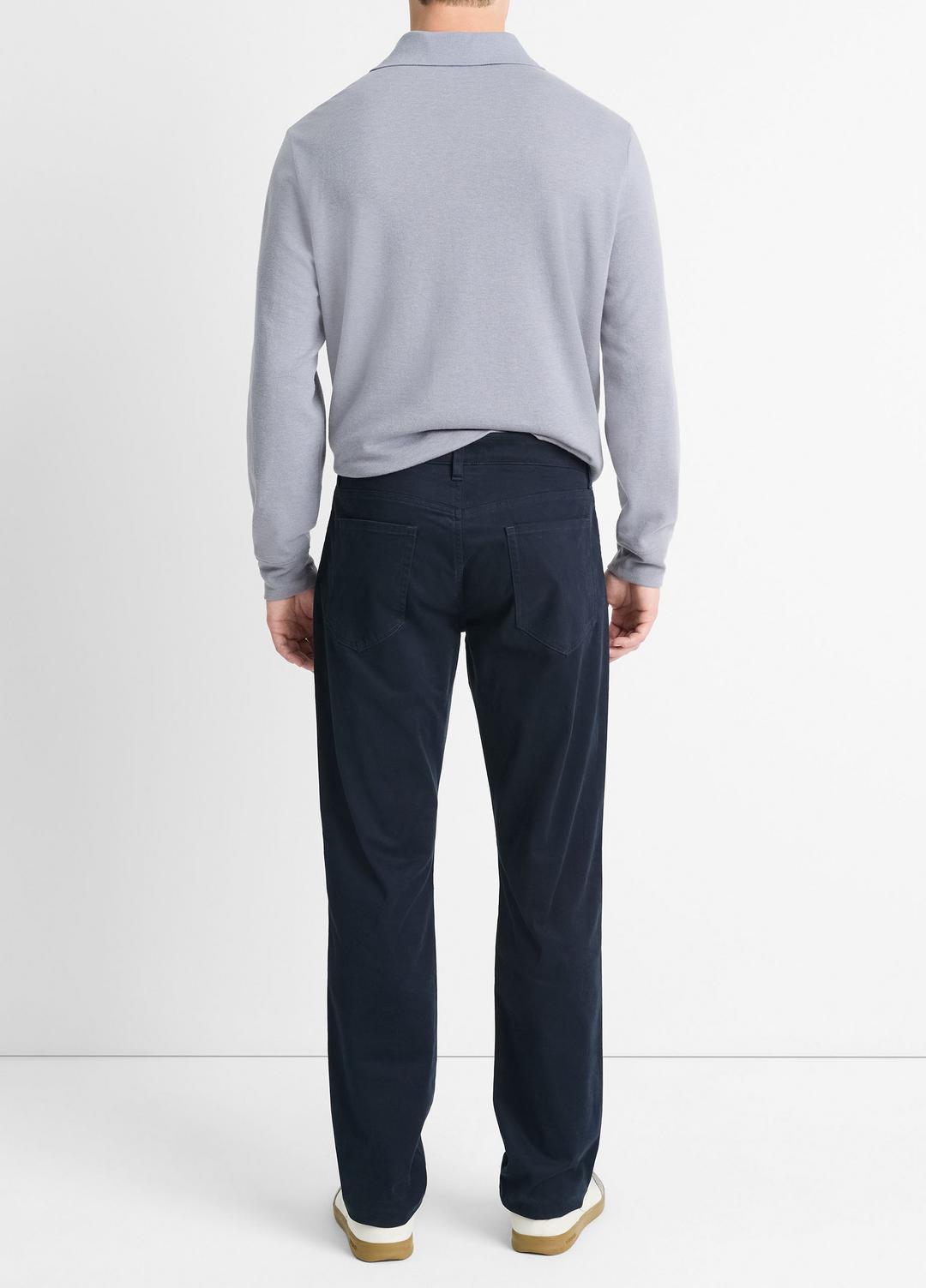 Dylan Slim 5-Pocket Peached Stretch-Cotton Pant in Trousers | Vince outlet