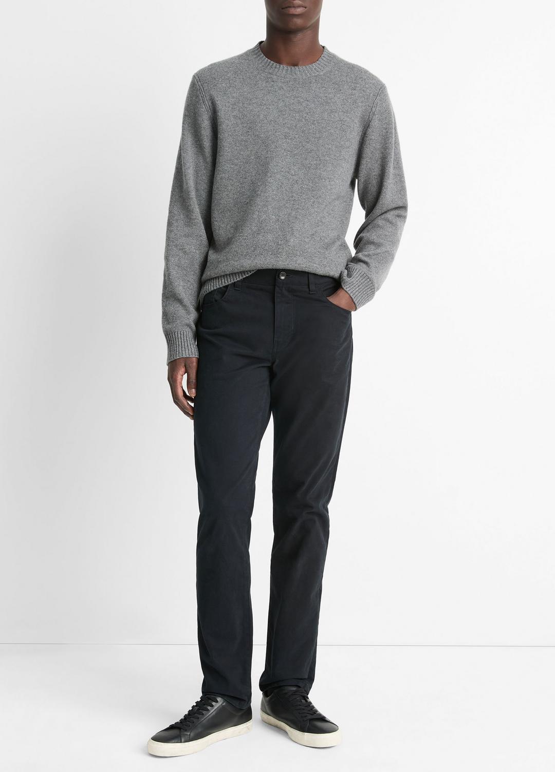 Dylan Slim 5-Pocket Peached Stretch-Cotton Pant in Trousers | Vince sale