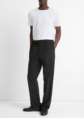 Louie Relaxed Pleated Trouser in Trousers | Vince on sale