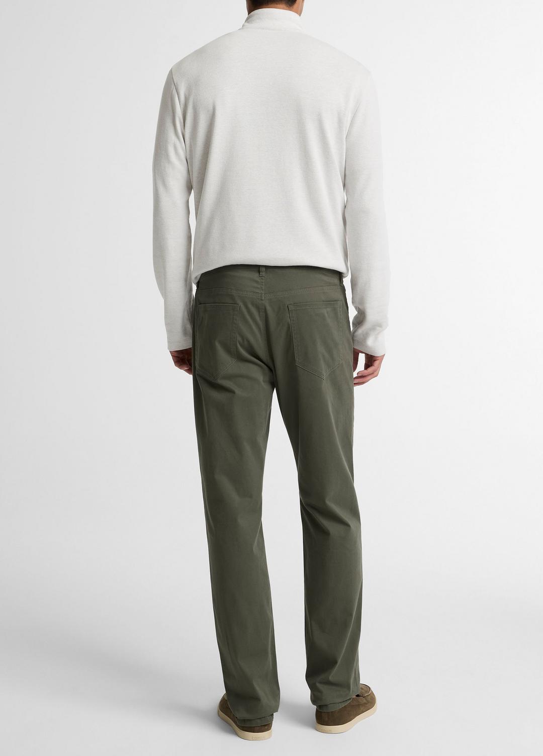 Dylan Slim 5-Pocket Cotton Sateen Pant in Trousers | Vince Online