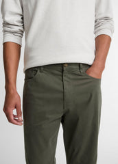 Dylan Slim 5-Pocket Cotton Sateen Pant in Trousers | Vince Online