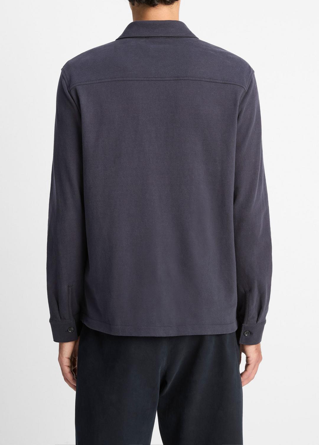 Heavy Sueded Cotton Shirt Jacket in Shirt Jackets | Vince on sale