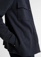 Double-Slub Cotton-Blend Shirt Jacket in Jackets | Vince near me