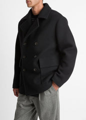 Italian Wool-Blend Peacoat in Coats | Vince for sale