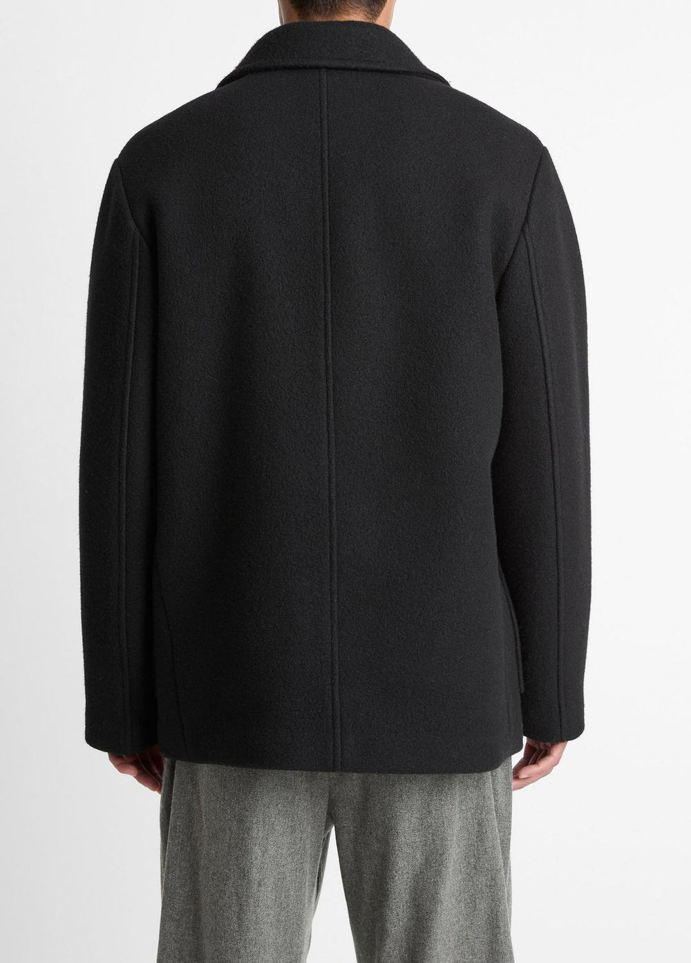 Italian Wool-Blend Peacoat in Coats | Vince for sale