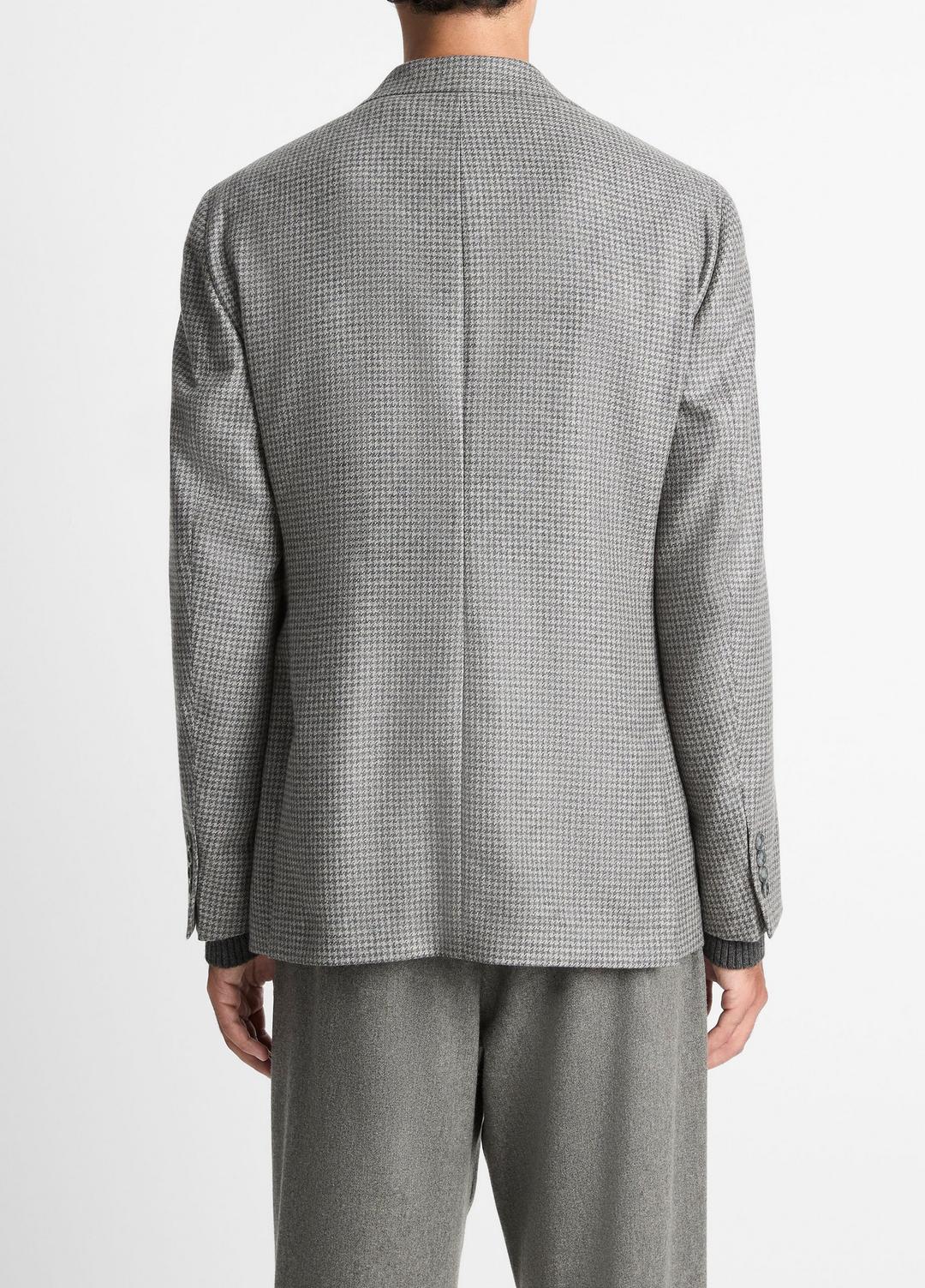 Houndstooth Cashmere Relaxed Sport Coat in Blazers | Vince Online