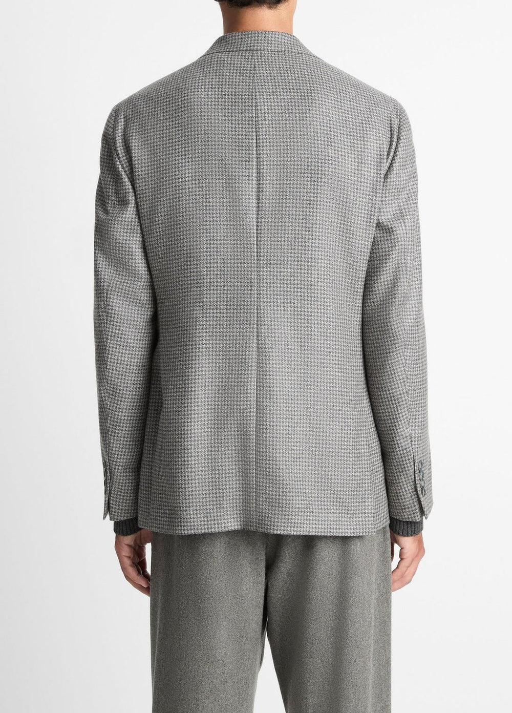 Houndstooth Cashmere Relaxed Sport Coat in Blazers | Vince Online