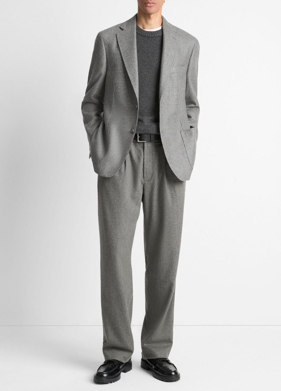 Houndstooth Cashmere Relaxed Sport Coat in Blazers | Vince Online