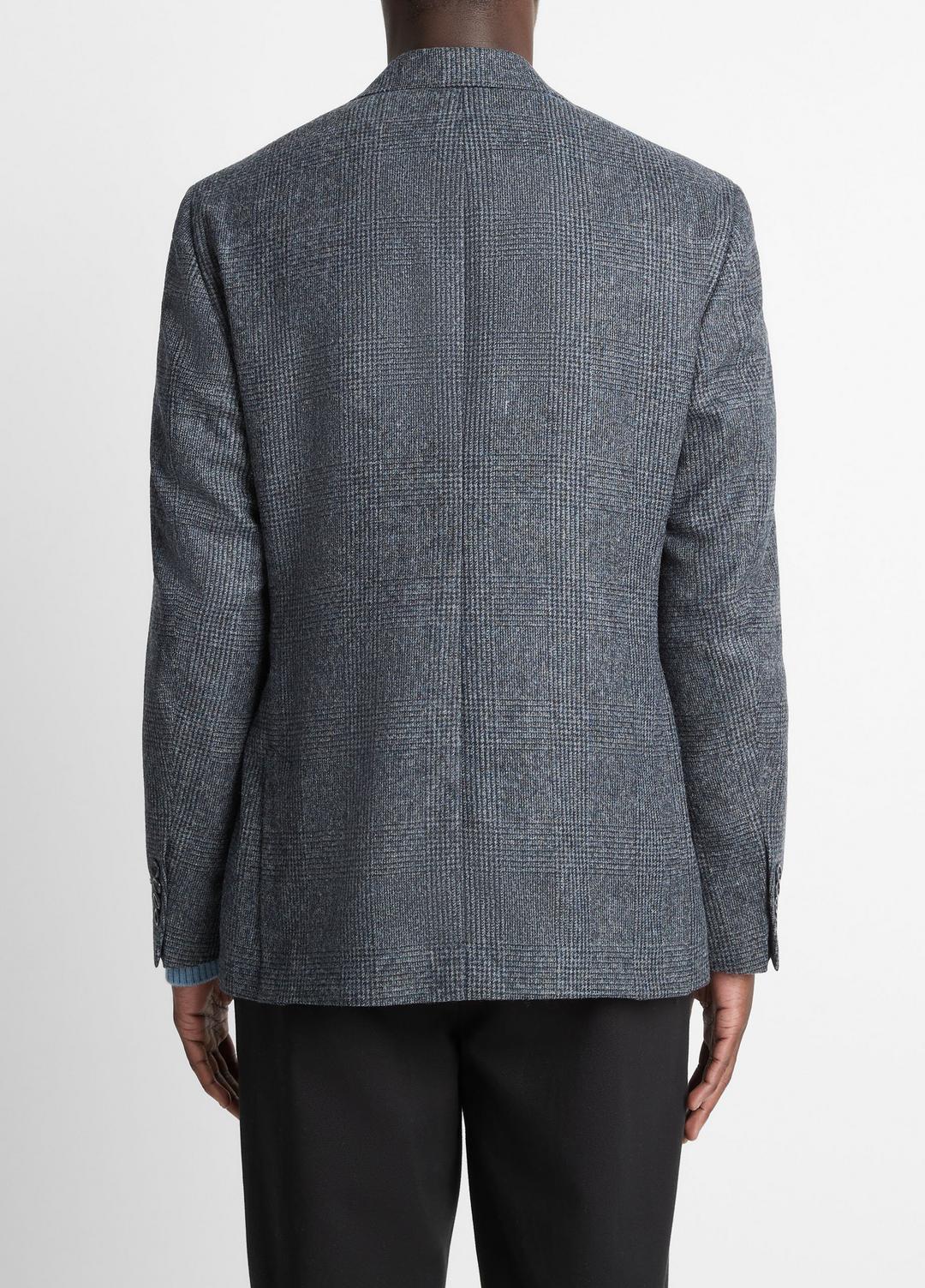 Plaid Alpaca-Blend Relaxed Sport Coat in Blazers | Vince discount