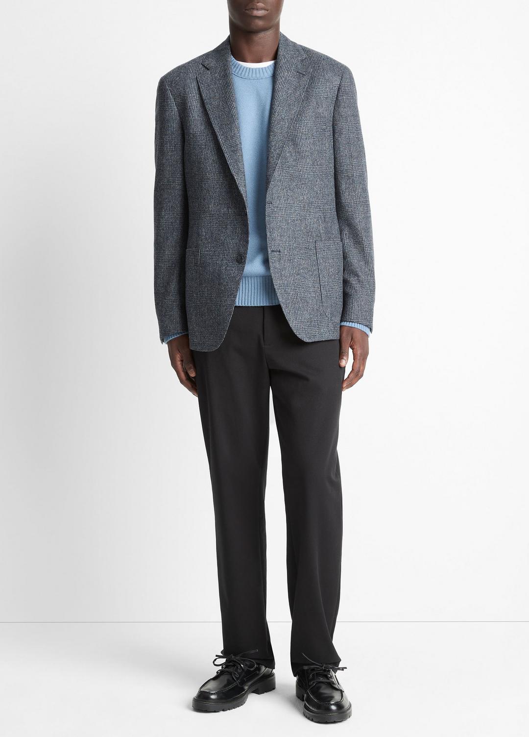Plaid Alpaca-Blend Relaxed Sport Coat in Blazers | Vince discount
