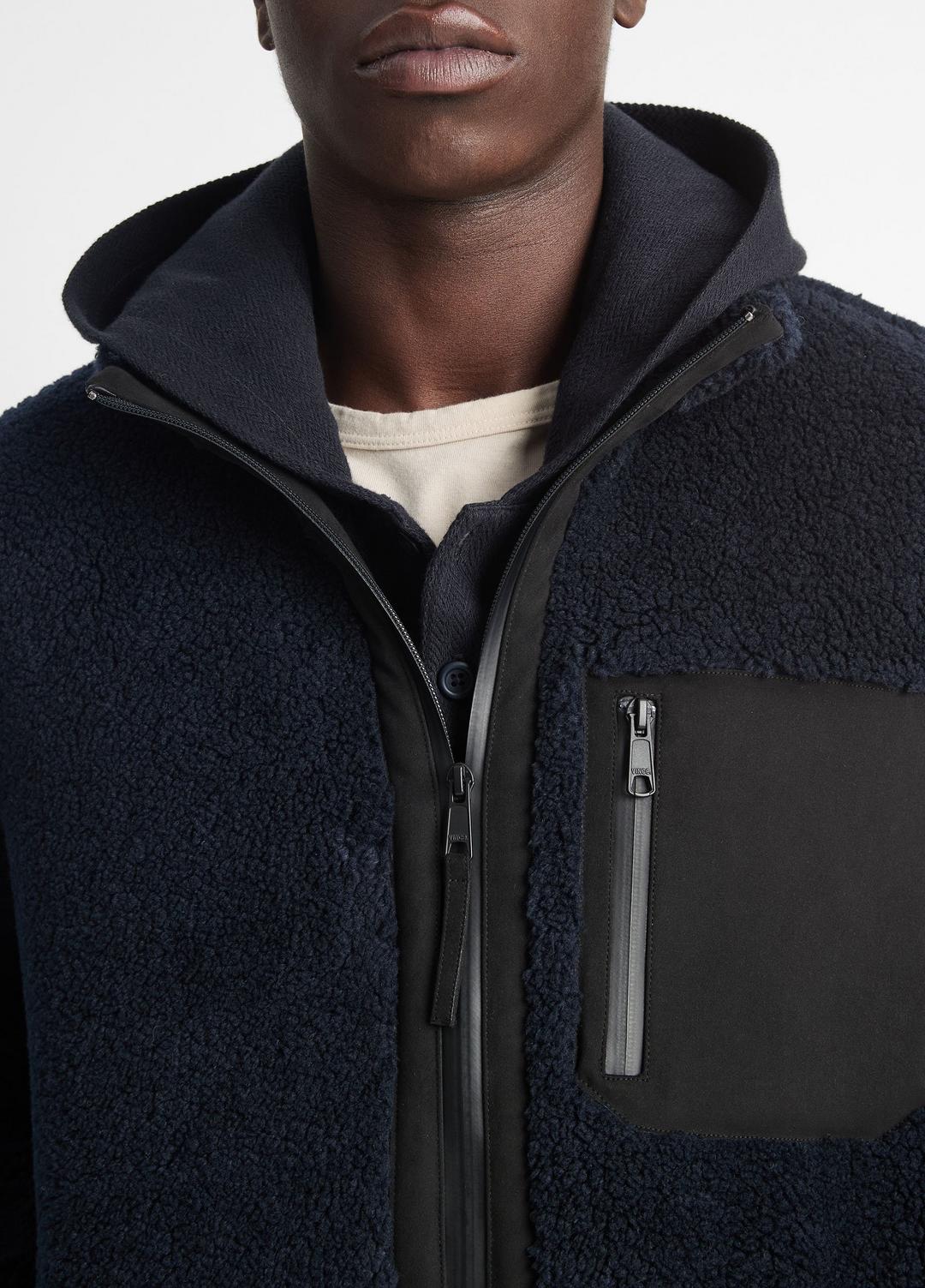 Sherpa Zip Jacket in Jackets | Vince near me