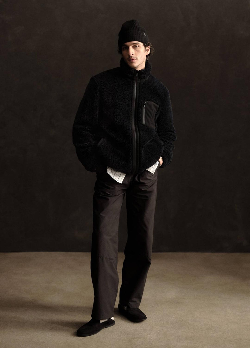Sherpa Zip Jacket in Jackets | Vince near me