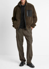 Sherpa Zip Jacket in Jackets | Vince sale