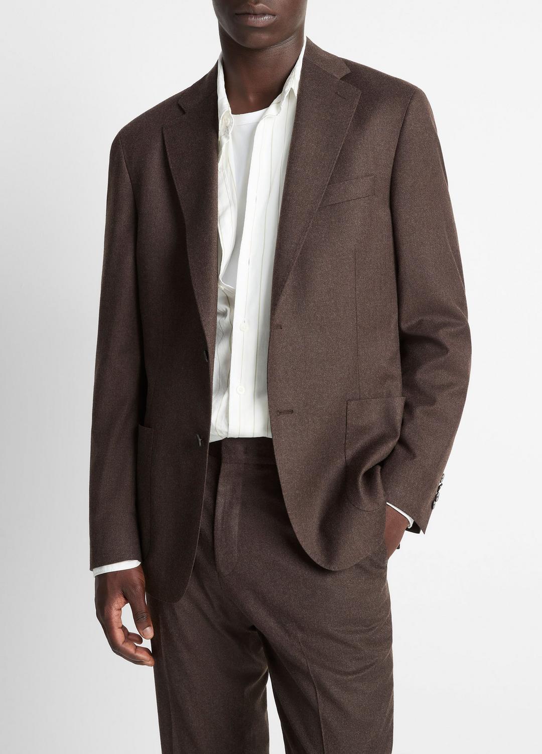 Wool-Silk Relaxed Sport Coat in Blazers | Vince on sale
