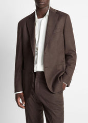 Wool-Silk Relaxed Sport Coat in Blazers | Vince on sale