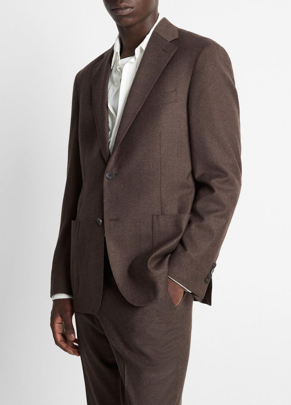 Wool-Silk Relaxed Sport Coat in Blazers | Vince on sale