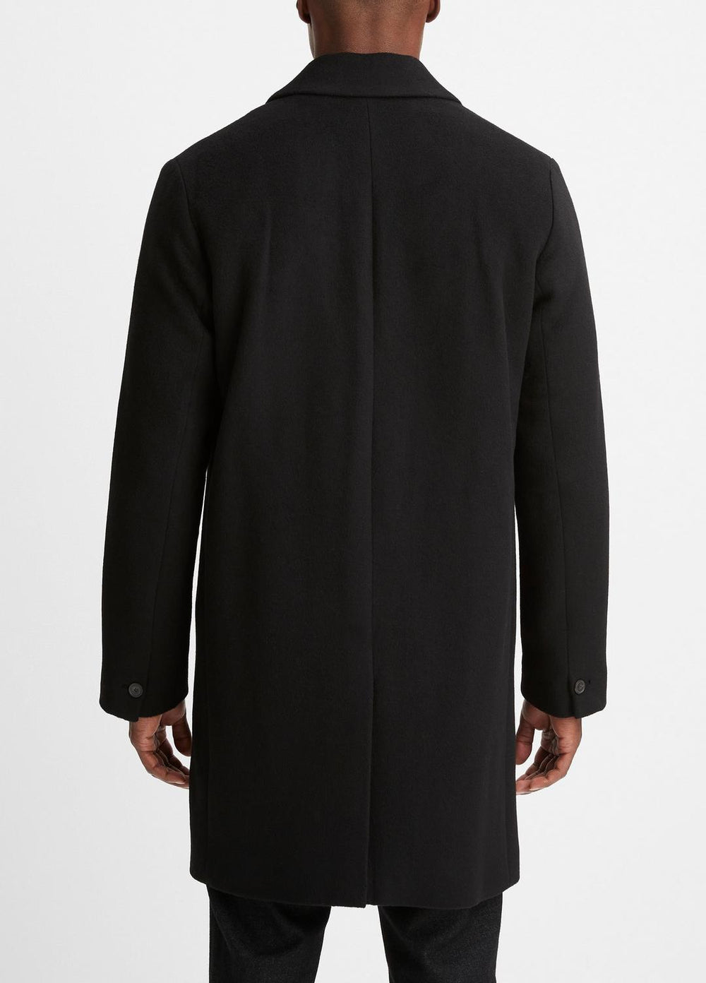 Classic Italian Wool-Blend Coat in Jackets & Outerwear | Vince US