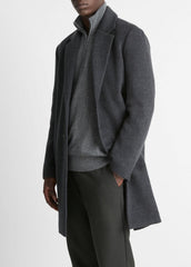 Classic Italian Wool-Blend Coat in Jackets & Outerwear | Vince outlet