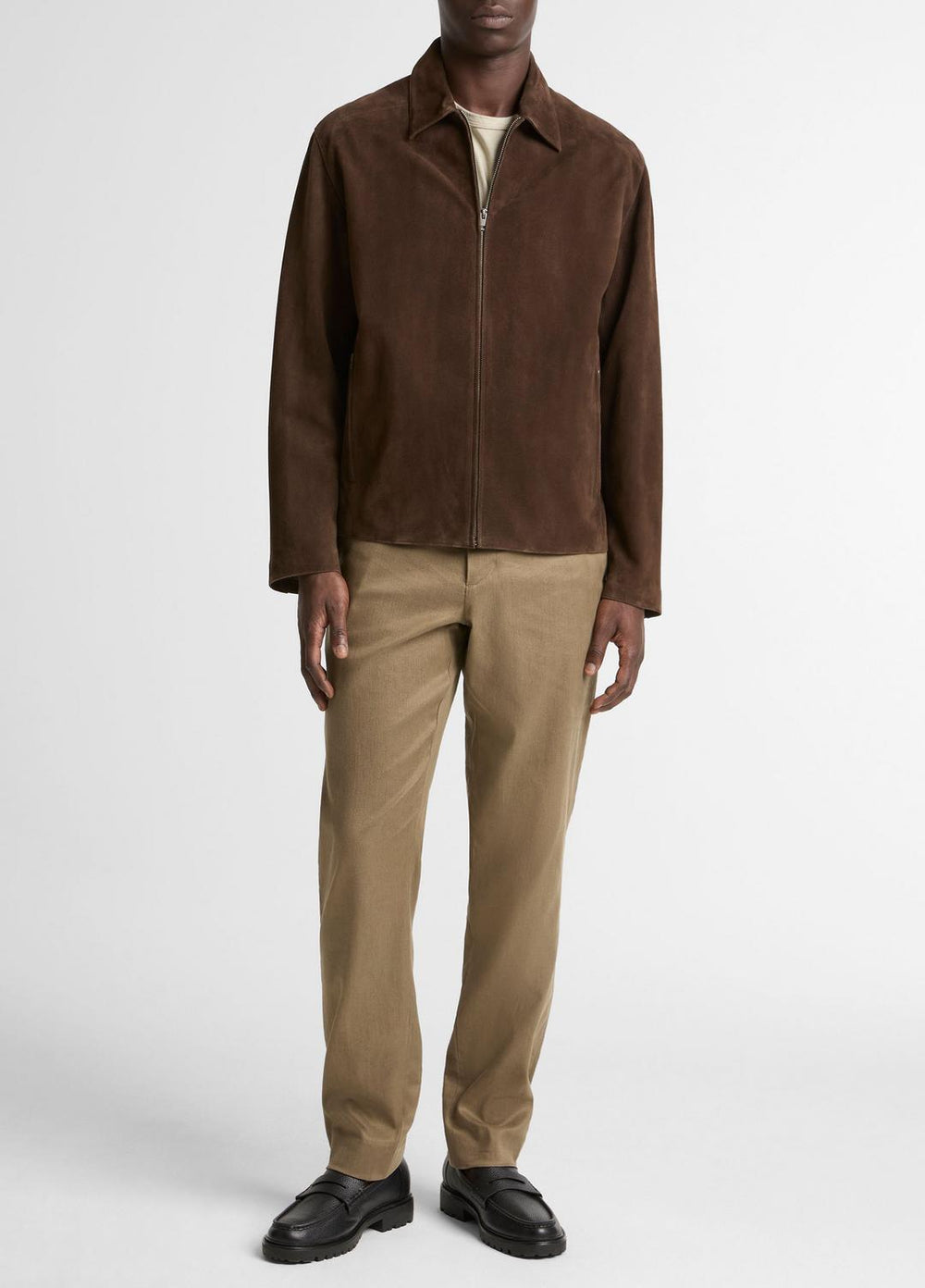 Suede Moto Jacket in Jackets | Vince Online