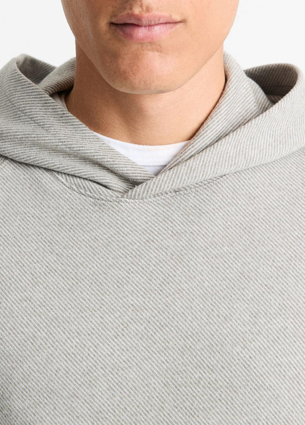 Broken Twill Pullover Hoodie in Sweatshirts & Hoodies | Vince sale