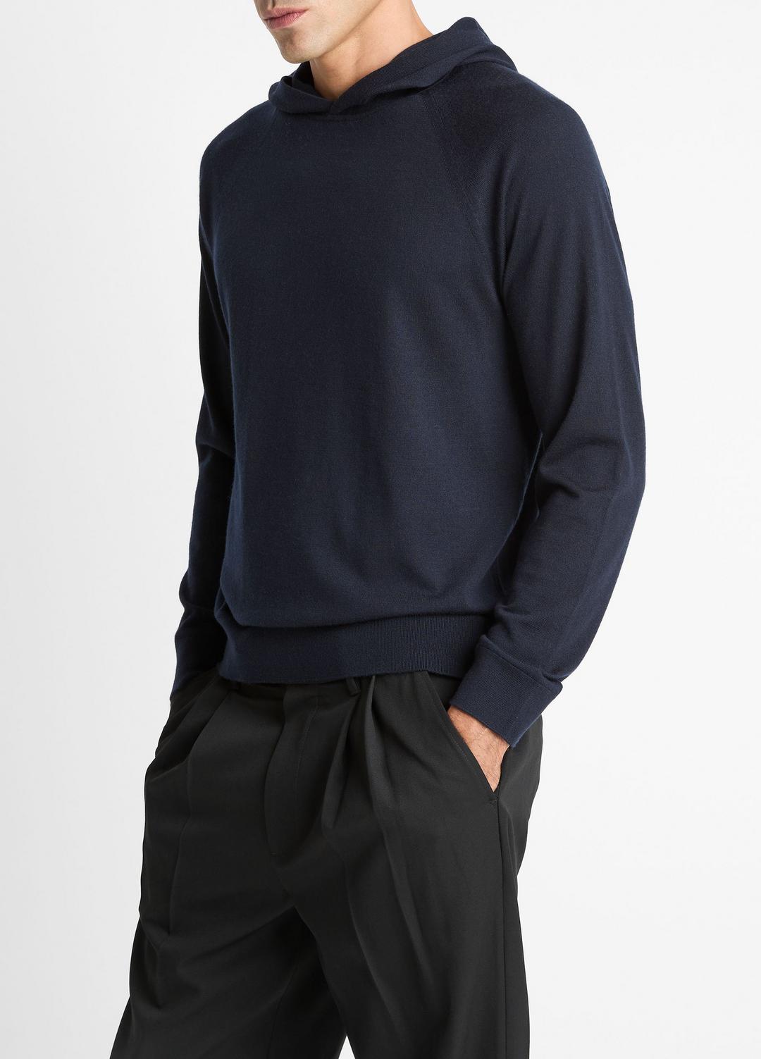 Featherweight Merino Wool-Cashmere Hoodie in Sweatshirts & Hoodies | Vince for sale