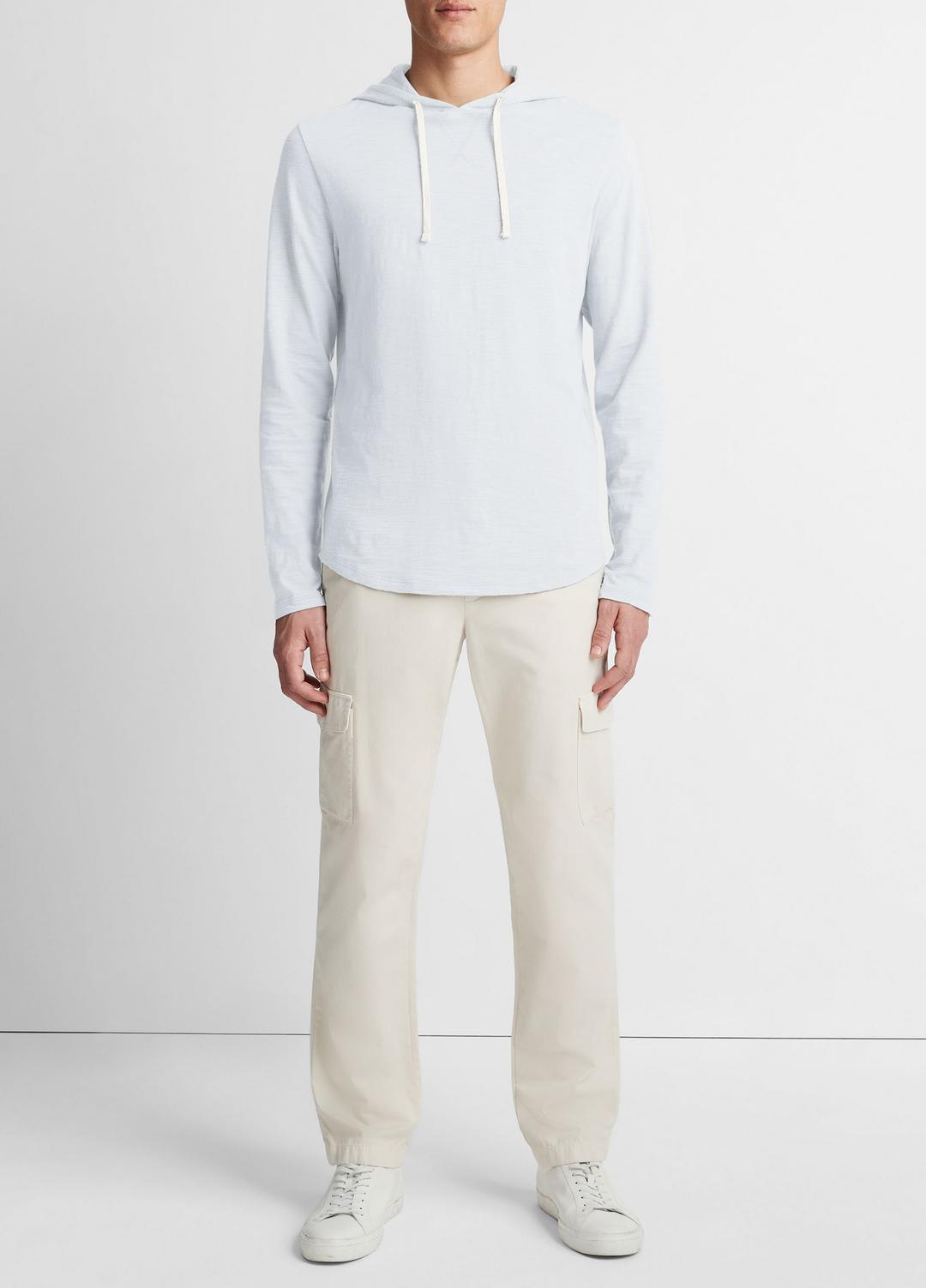 Textured Cotton Hoodie in Sweatshirts & Hoodies | Vince on sale