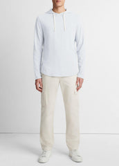 Textured Cotton Hoodie in Sweatshirts & Hoodies | Vince on sale