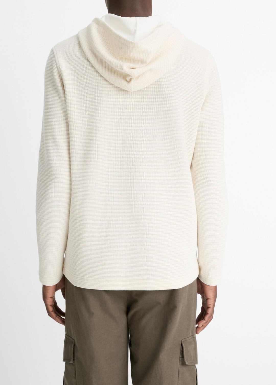 Variegated Stripe Double-Face Cotton-Blend Hoodie in Sweatshirts & Hoodies | Vince discount