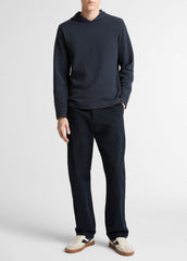 Variegated Stripe Double-Face Cotton-Blend Hoodie in Sweatshirts & Hoodies | Vince near me